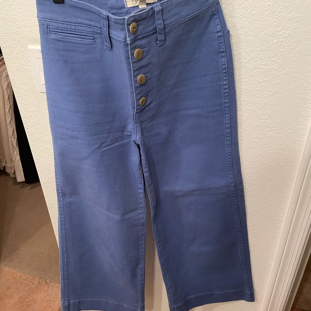 Madewell wide leg jeans size 24